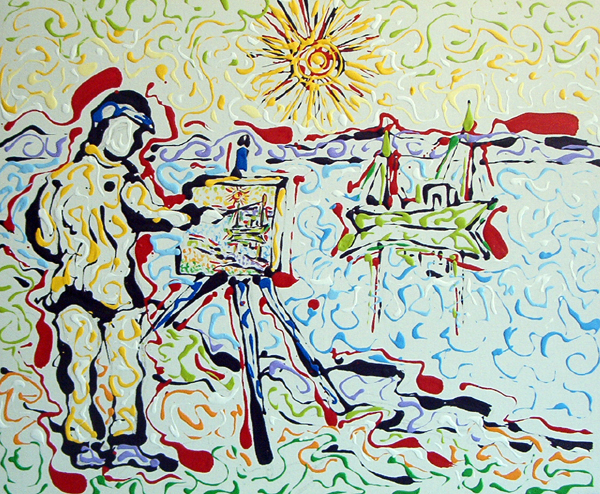 PINTOR QUE PINTAS CON AMOR
